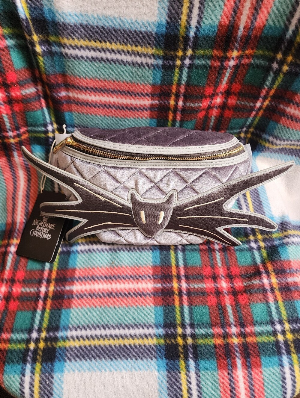 Loungefly Nightmare Before Christmas Bow Tie Belt Bag